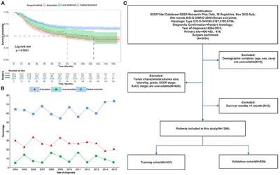 Risk stratification system and web-based nomogram constructed for predicting the overall survival of primary osteosarcoma patients after surgical resection